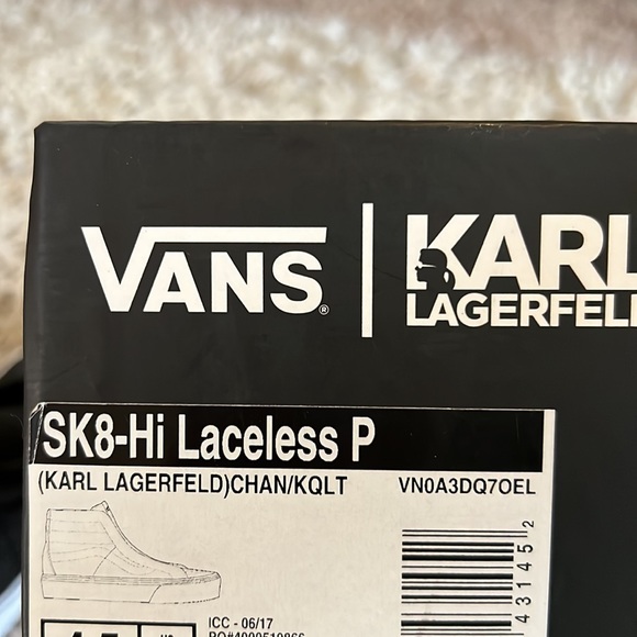 Vans Karl lagerfeld sk8 high laceless - Picture 6 of 6